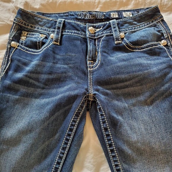 Miss Me Signature Jeans Skinny Sz 27 - Picture 5 of 8
